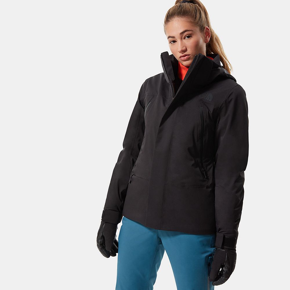 The North Face Lightweight Jackets Womens Australia - The North Face Lenado Black Skiing And Snowboa